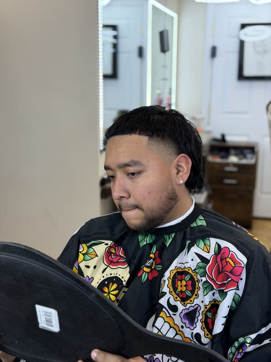 Haircut work by Barber Chino — style 1
