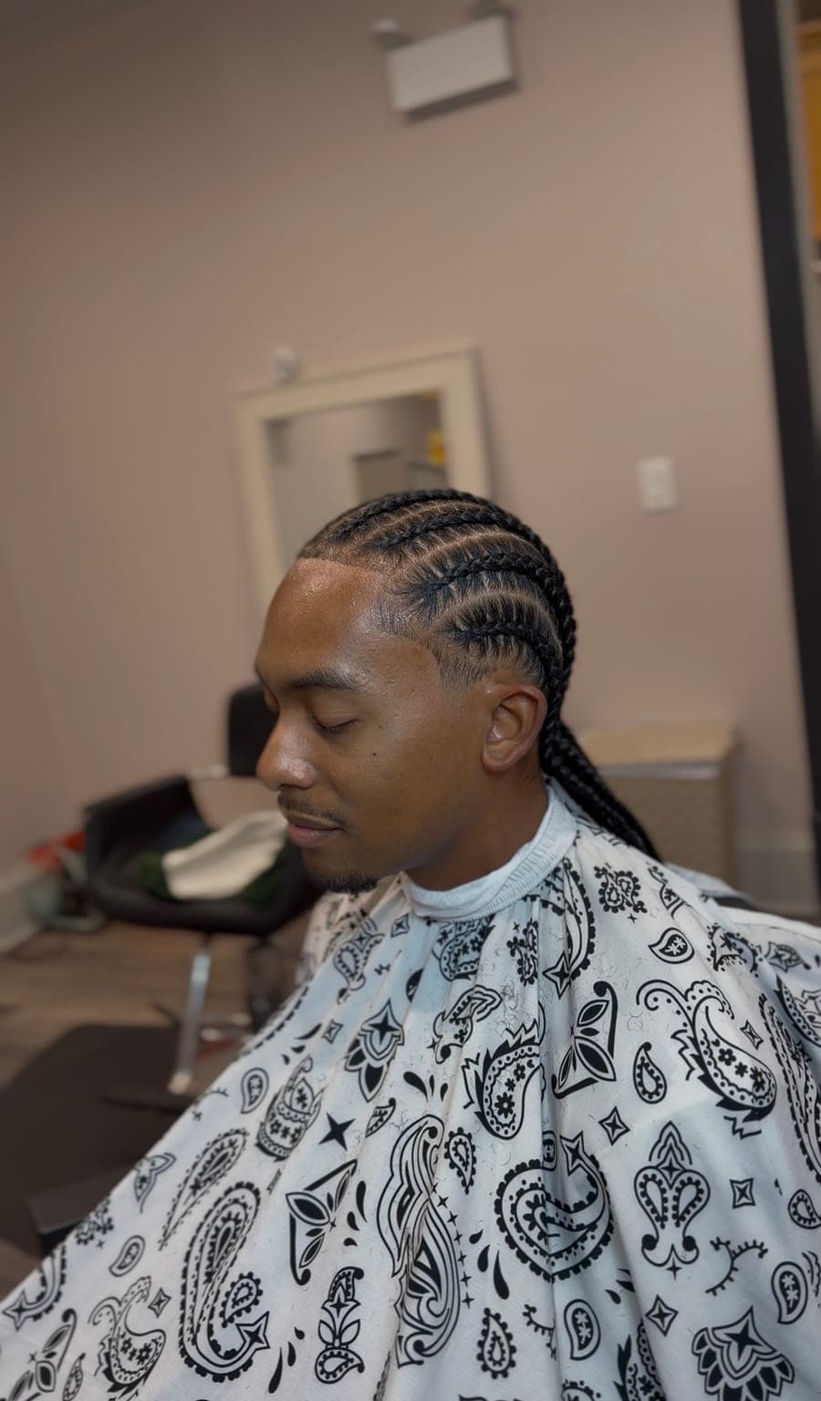 Haircut work by Barber Chino — style 10