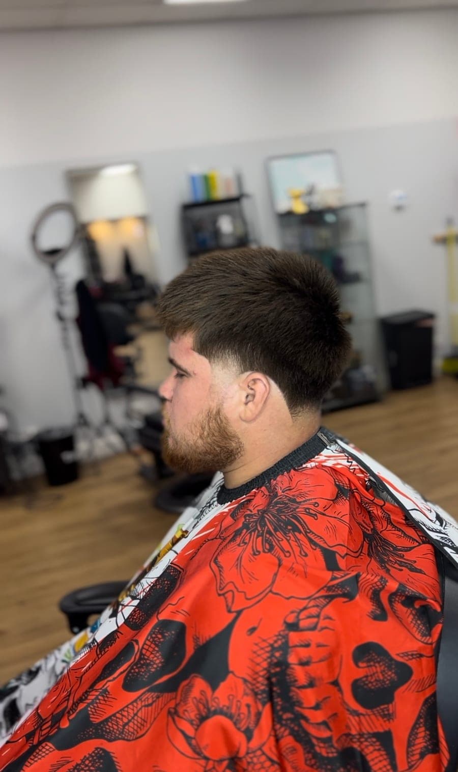 Haircut work by Barber Chino — style 11