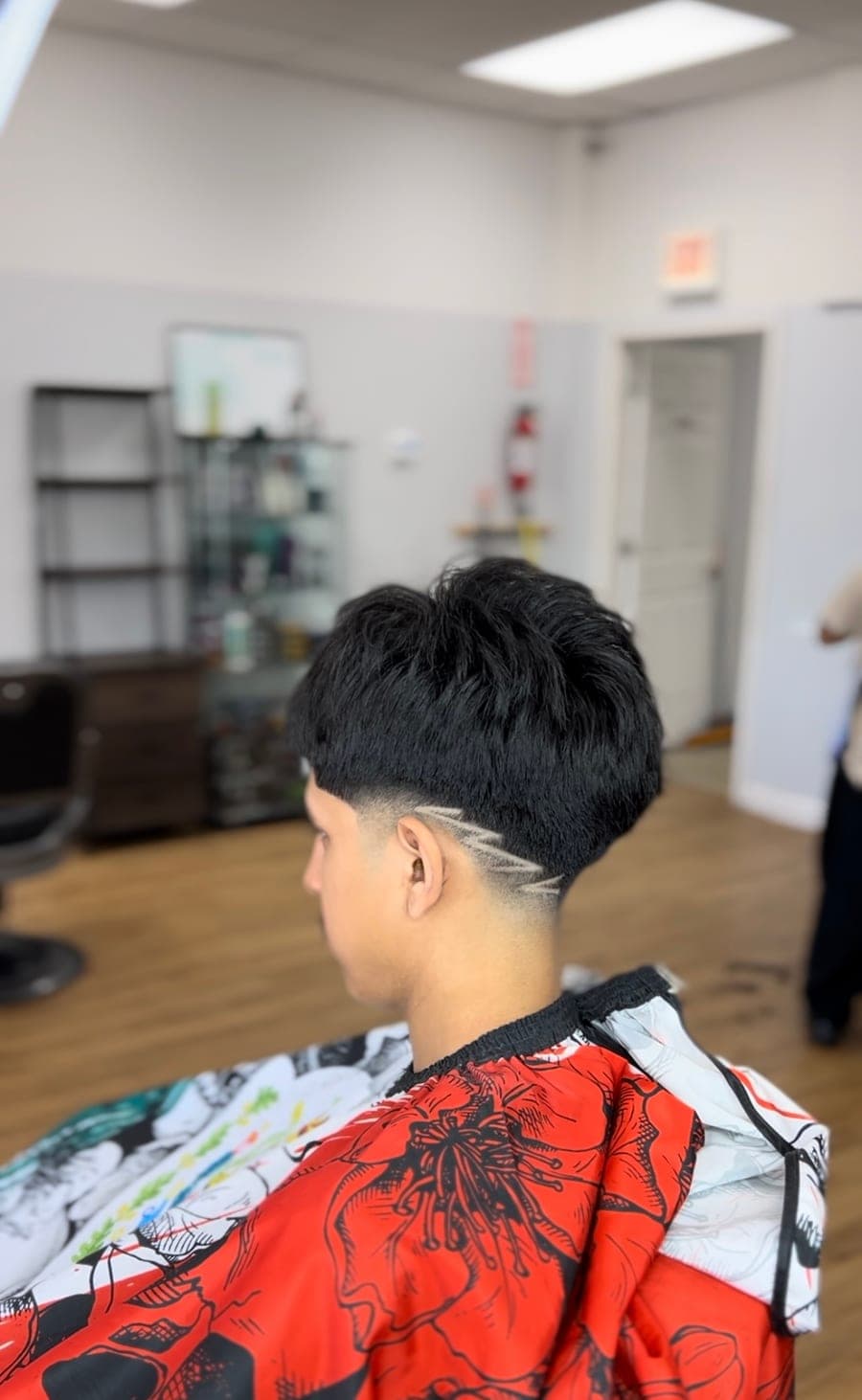 Haircut work by Barber Chino — style 12