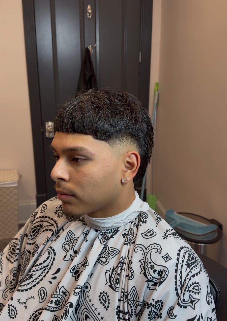 Haircut work by Barber Chino — style 15