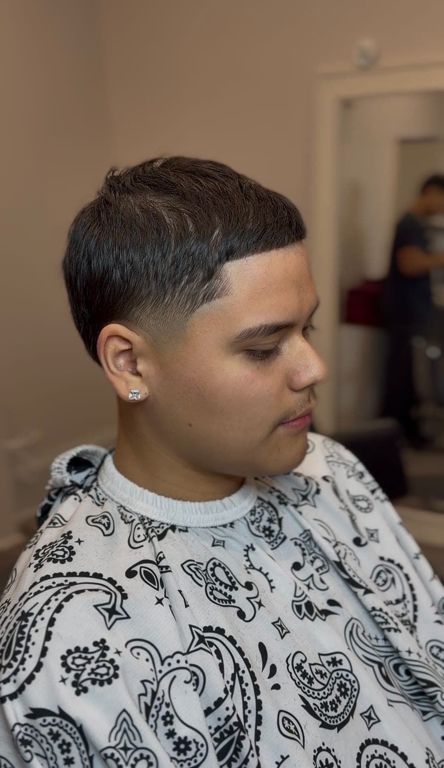 Haircut work by Barber Chino — style 16
