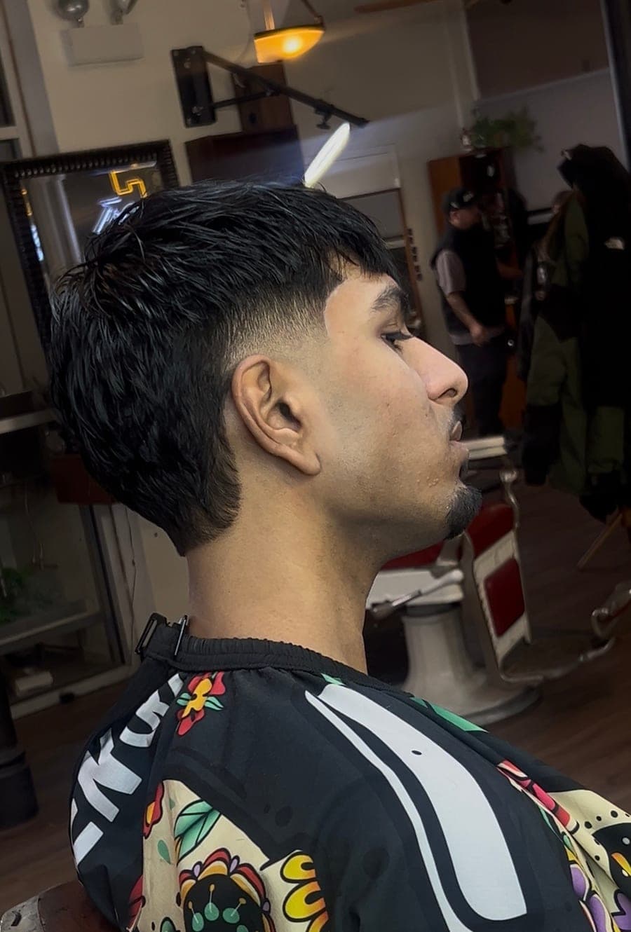 Haircut work by Barber Chino — style 4