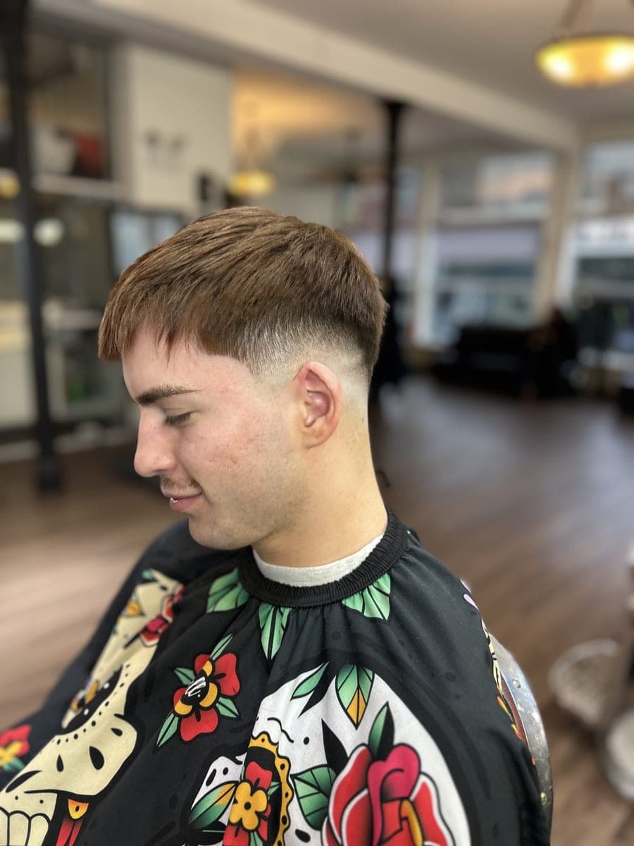 Haircut work by Barber Chino — style 5