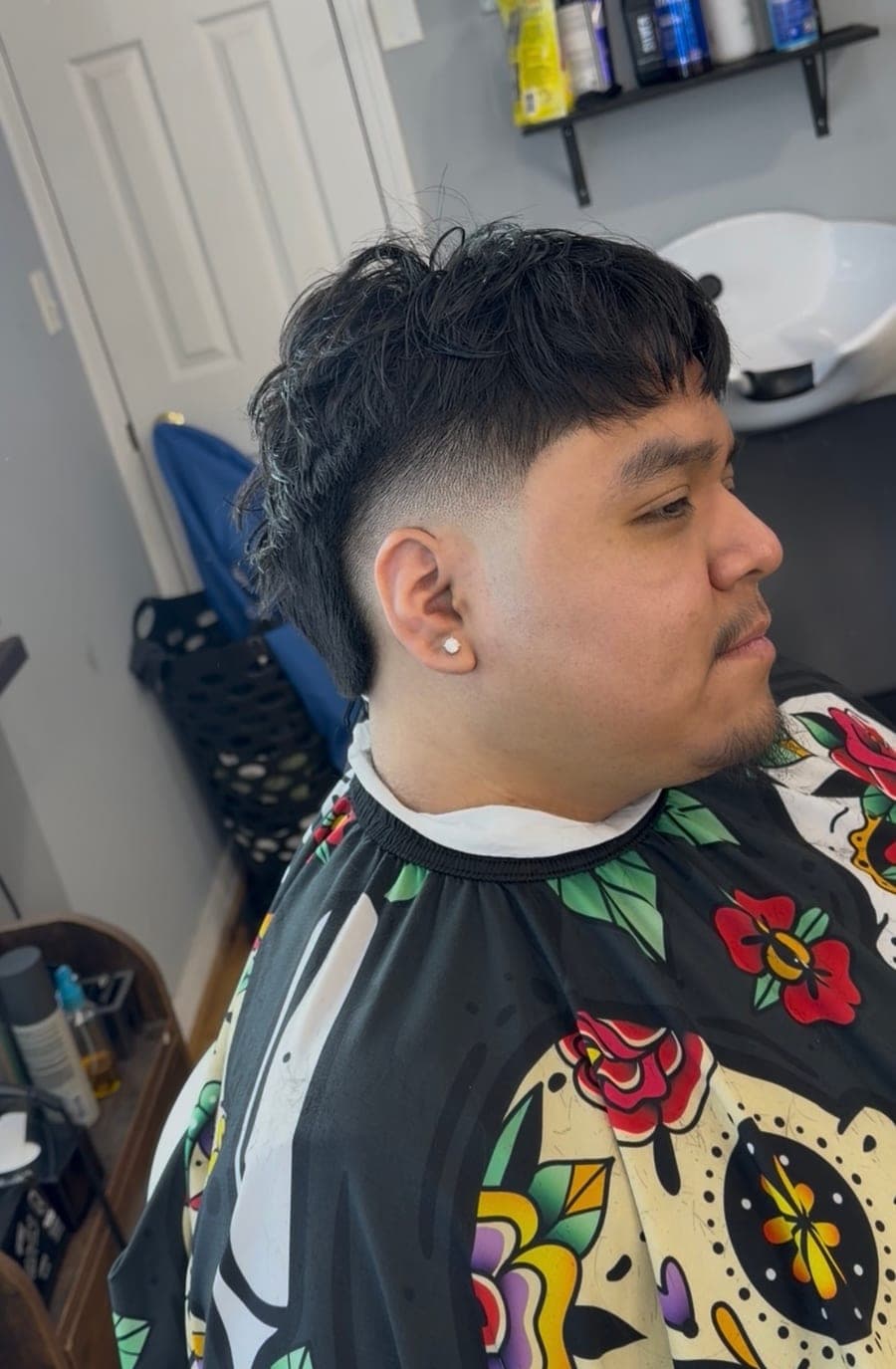 Haircut work by Barber Chino — style 8